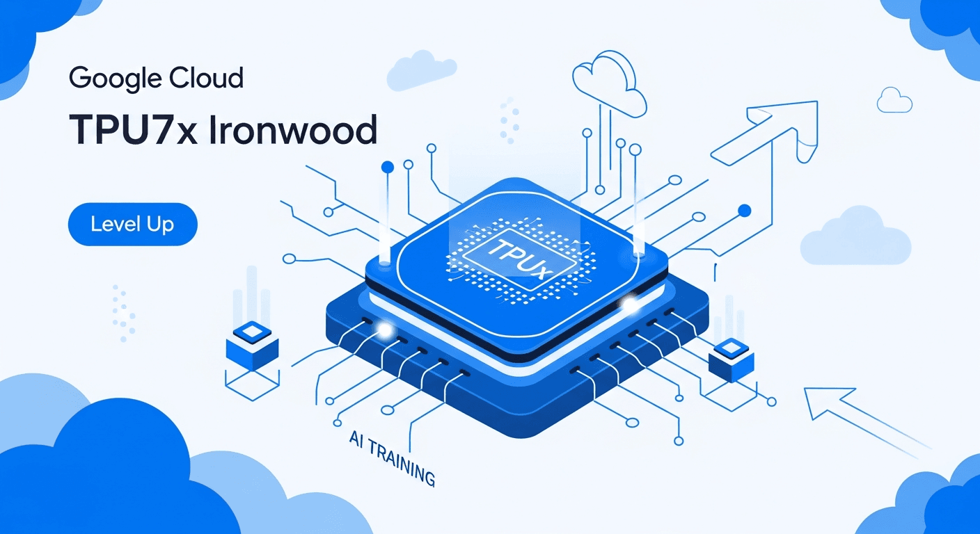 TPU7x Ironwood is Here! Level Up Your AI Training on GCP