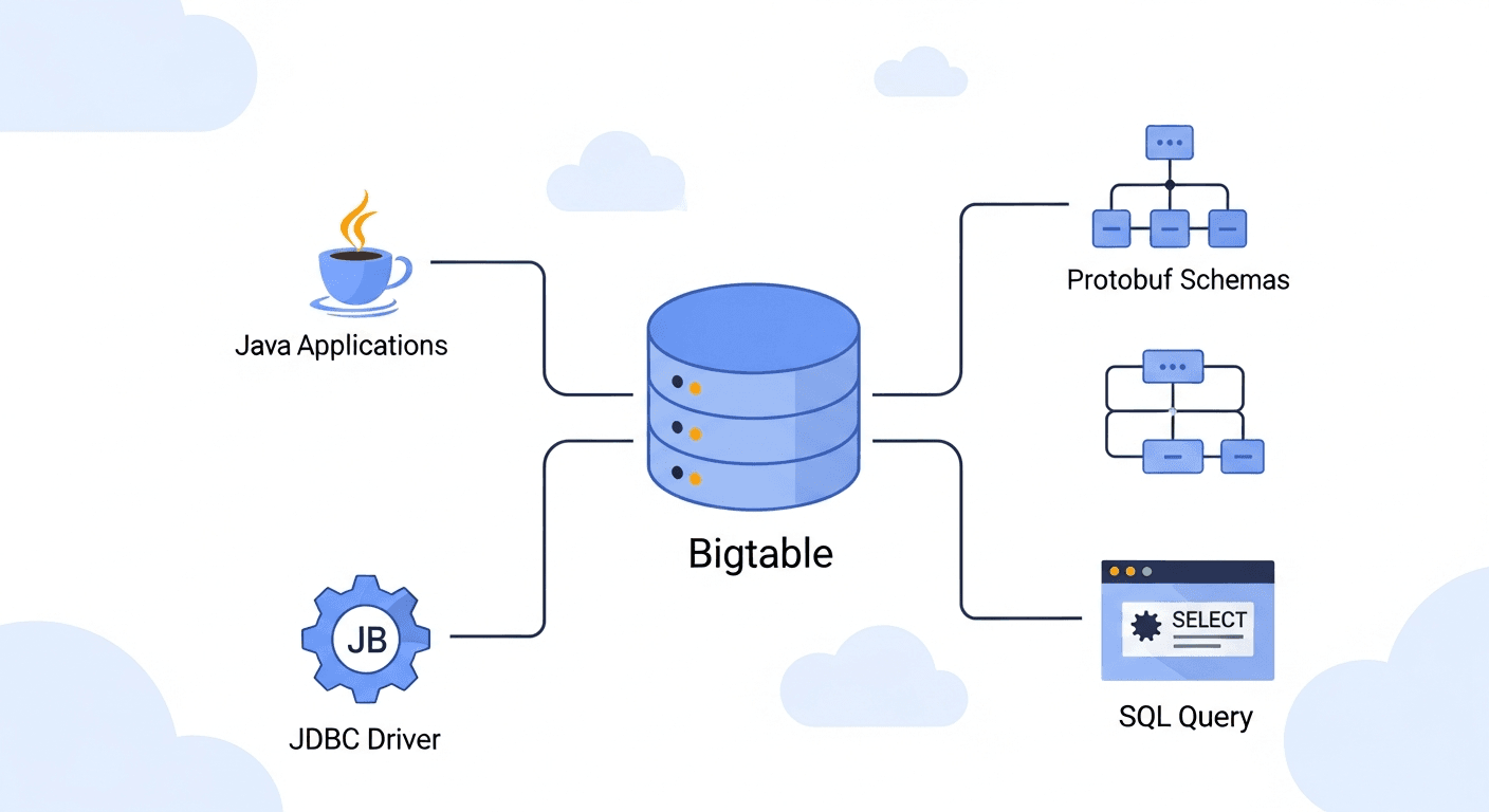 Bigtable: JDBC Driver and Protobuf Schemas Go GA